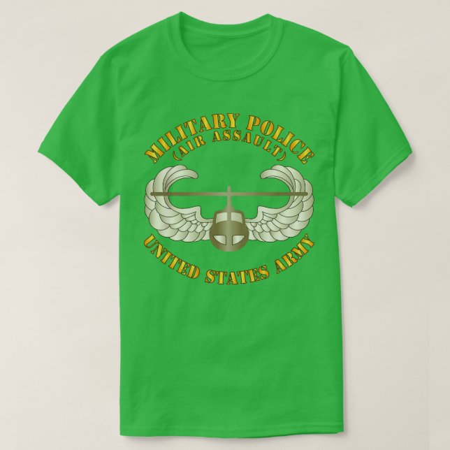 Abzeichen der Militärpolizei T-Shirt (Design vorne)