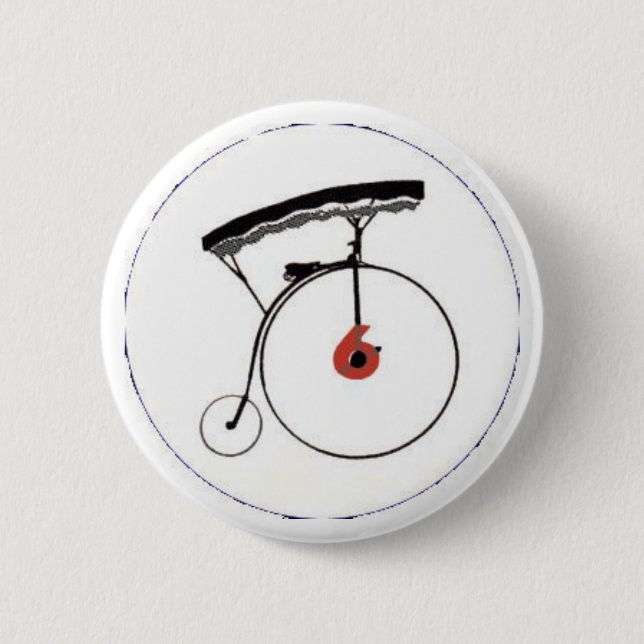 Abzeichen der Nr.-6 Button (Vorderseite)