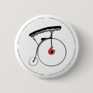 Abzeichen der Nr.-6 Button