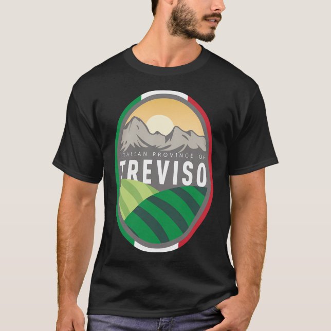 Abzeichen der Provinz Treviso T-Shirt (Vorderseite)