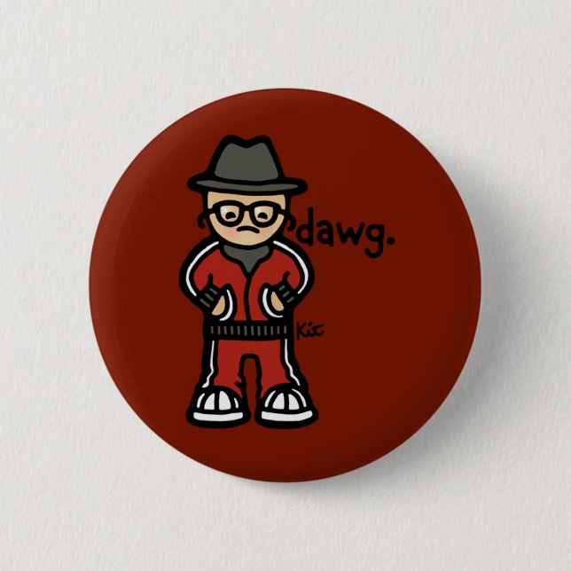 Abzeichen der Schlechtigkeit Button (Vorderseite)