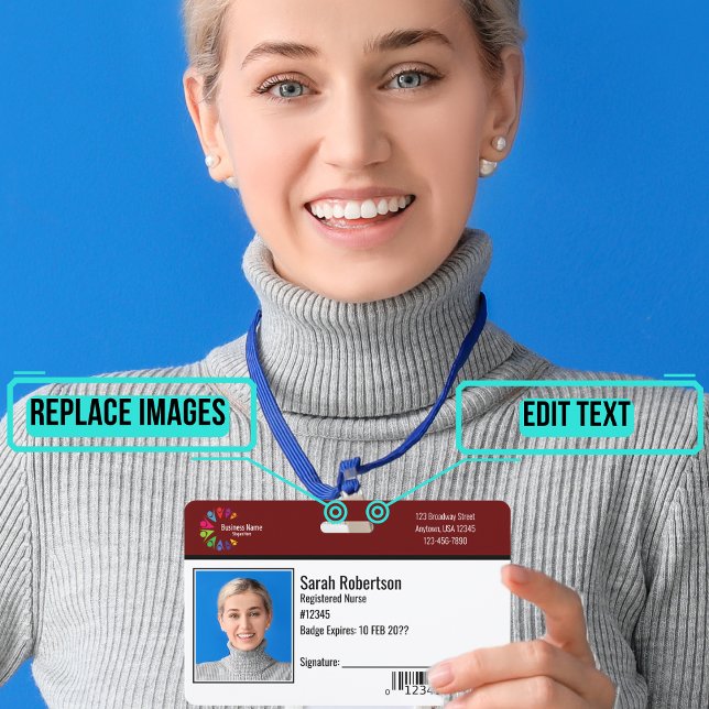 Abzeichen der Sicherheitsidentifizierung - Horizon Ausweis (Please enjoy our badge and see all colors and shapes in the collection.)