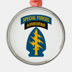 Abzeichen der Special Forces Airborne Tab Ornament Aus Metall
