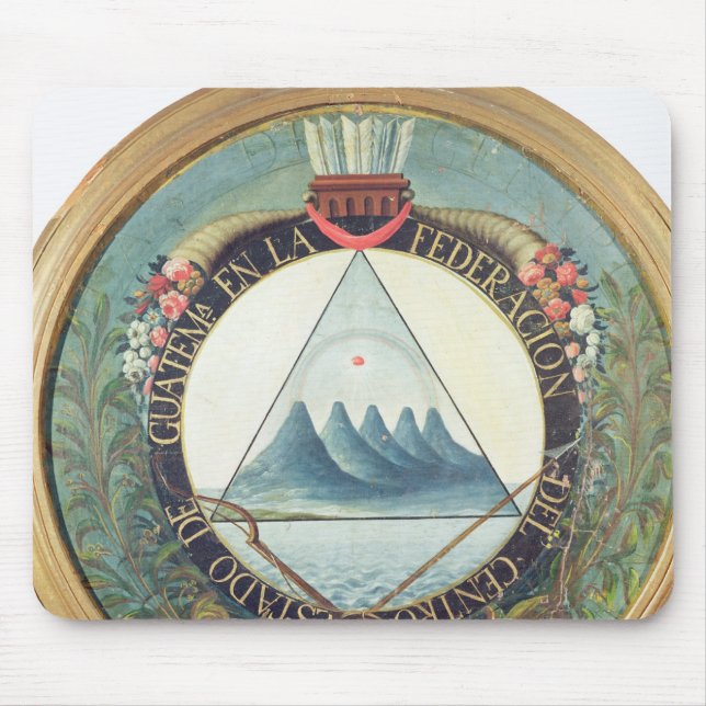 Abzeichen der Vereinigung von Guatemala Mousepad (Vorne)
