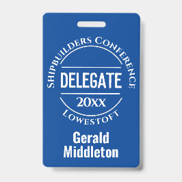 Abzeichen der Versammlung, des Konvents oder der D Ausweis