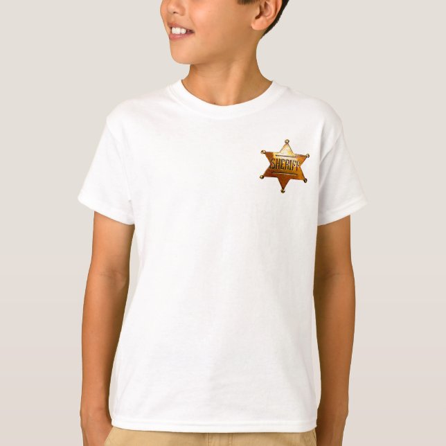 Abzeichen des antiken Sheriffs T-Shirt (Vorderseite)