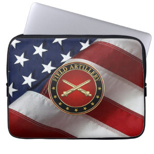 Abzeichen des Feldartilleriezweigs Sonderausgabe Laptopschutzhülle