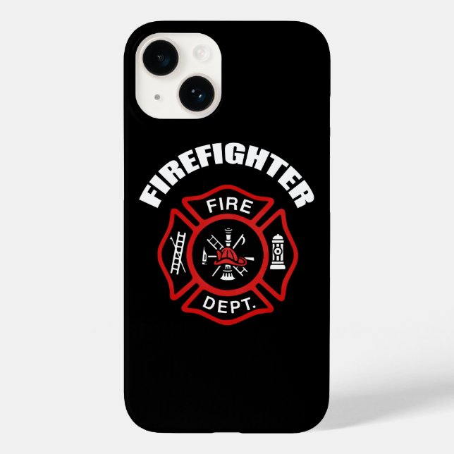 Abzeichen des Feuerwehrmanns Case-Mate iPhone Hülle (Rückseite)