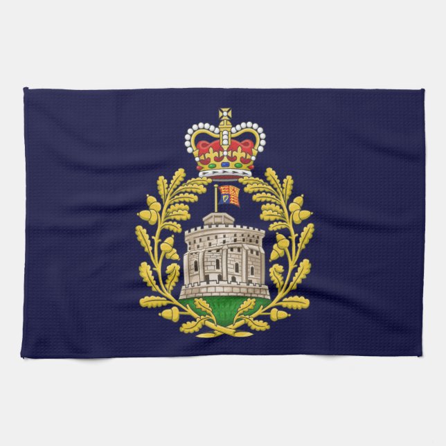 Abzeichen des Hauses Windsor Geschirrtuch (Horizontal)