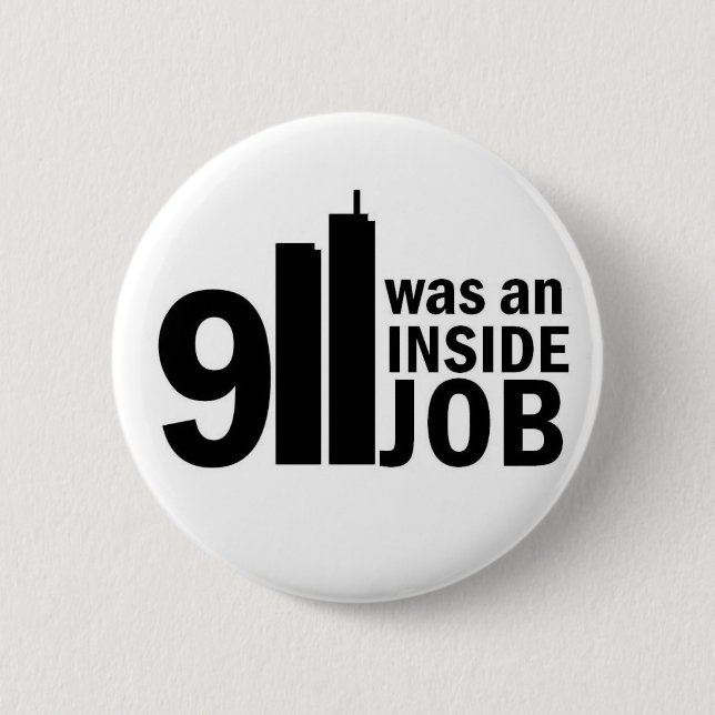 Abzeichen des inneren Jobs 911 Button (Vorderseite)