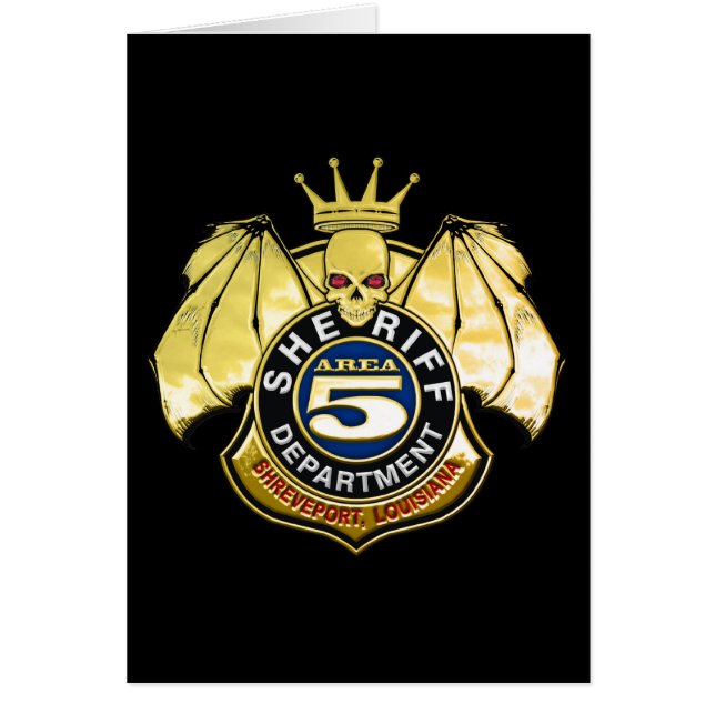 Abzeichen des Sheriff-Bereichs-5 (Vorne)