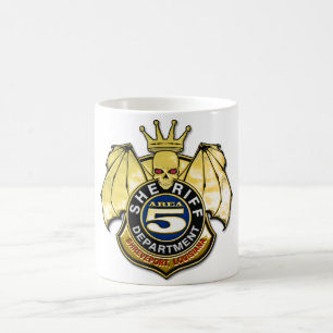 Abzeichen des Sheriff-Bereichs-5 Kaffeetasse