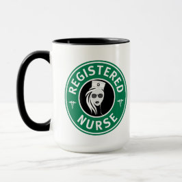 Abzeichen-Design für registrierte Krankenwagen Tasse