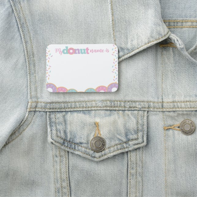 Abzeichen Donname Namensschild (Beispiel)