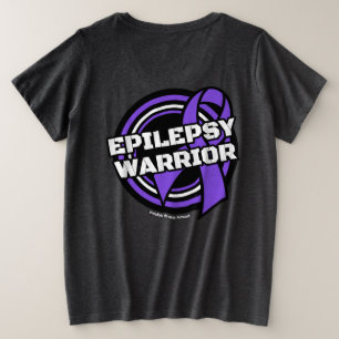 Abzeichen...Epilepsie Große Größe T-Shirt