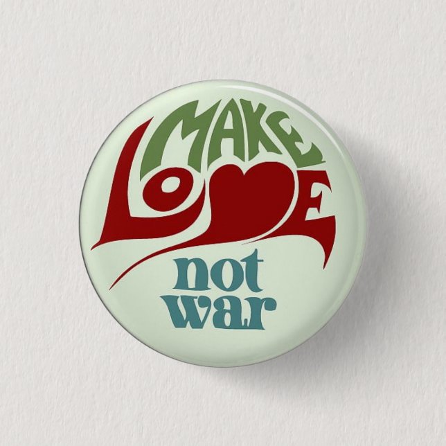 Abzeichen Frieden vietnam Krieg Militärarmee 60er  Button (Vorderseite)