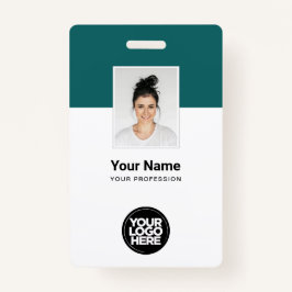 Abzeichen für benutzerdefinierte Firmenkundennamen Ausweis