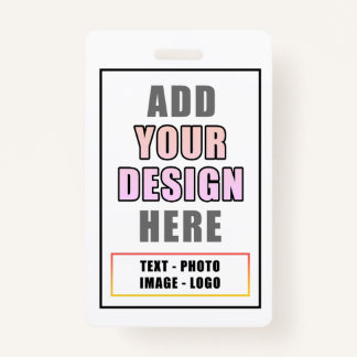 Abzeichen für benutzerdefinierte Personalisierte O Ausweis