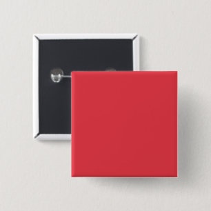 Abzeichen für benutzerdefinierte Tomato Red Square Button