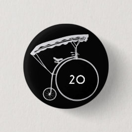 Abzeichen für benutzerdefinierte umgekehrte Dorfbe Button