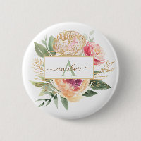 Abzeichen für die Bezeichnung von Peony and Gold F