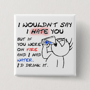 Abzeichen für Feuer- und Wasserfeuerungsanlagen Button