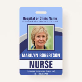 Abzeichen für klinische oder klinische Bezeichnung Ausweis