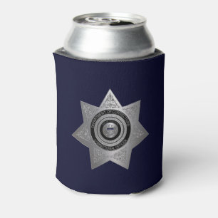 Abzeichen für Korrektoren, Silver Blue-Can Cooler Dosenkühler