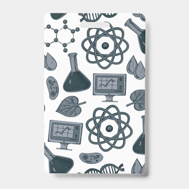 Abzeichen für Kostüme der Kid Scientists für Drama Ausweis (Vorderseite)