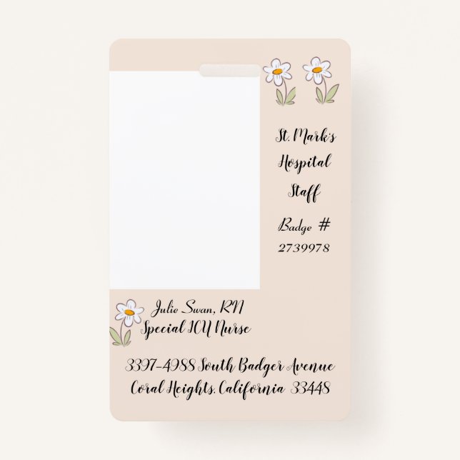 Abzeichen für Krankenhäuser der ICU-Krankenversich Ausweis (Vorderseite)