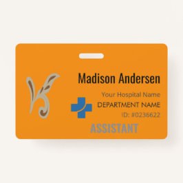 Abzeichen für Kunststoffmitarbeiter - Trade.Show.S Ausweis