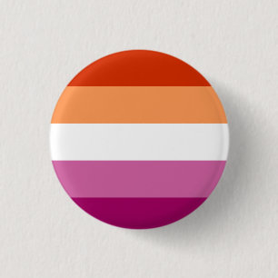 Abzeichen für lesbische Flagge Button