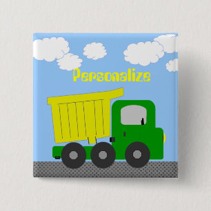 Abzeichen für LKW-Schaltflächen Button