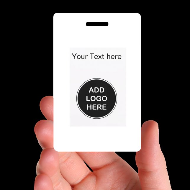 Abzeichen für Mitarbeiter im Budget-Business-Logo Ausweis (Logo Name Badges)