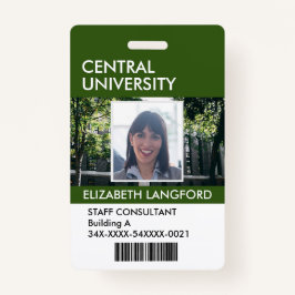 Abzeichen für Mitarbeitername| Benutzerdefiniertes Ausweis