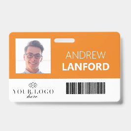 Abzeichen für Mitarbeitername| Benutzerdefiniertes Ausweis