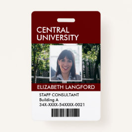 Abzeichen für Mitarbeitername| Benutzerdefiniertes Ausweis