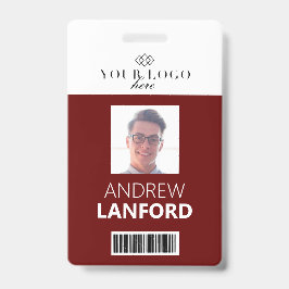 Abzeichen für Mitarbeitername| Benutzerdefiniertes Ausweis