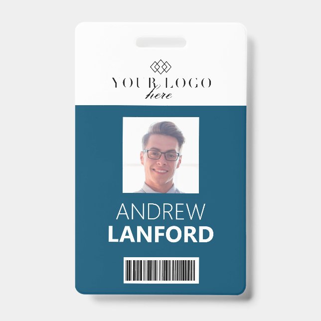 Abzeichen für Mitarbeitername| Benutzerdefiniertes Ausweis (Vorderseite)