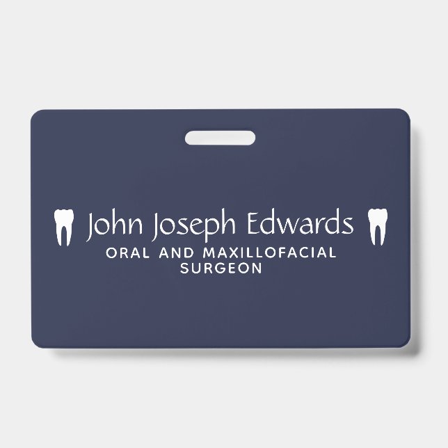 Abzeichen für Zahnärzte Ausweis (Vorderseite)