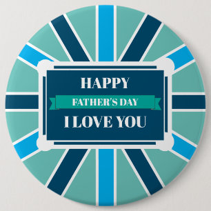 Abzeichen - Glücklicher Tag des Vaters Button