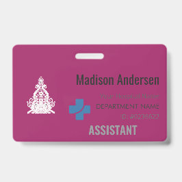 Abzeichen-Inhaber + Rollen - Custom.ID.Pin.Design Ausweis