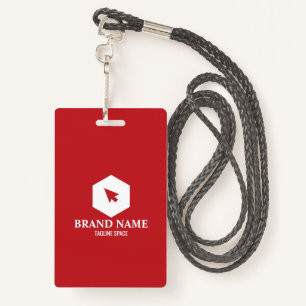 Abzeichen-Karte für vertikale Busse Ausweis