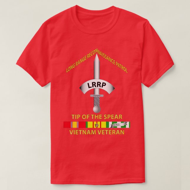 Abzeichen LRP Tipp des Spear Vietnam Vet w SVC T-Shirt (Design vorne)