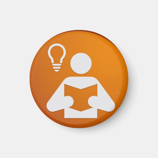 Abzeichen Magnet - Wissen (Vorne)