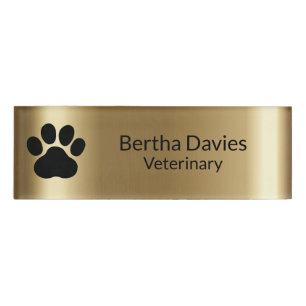 Abzeichen mit personalisierter Bezeichnung, Name-P Namenschild