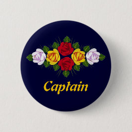 Abzeichen Narrowboat Kapitäns Button