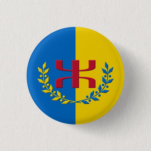 Abzeichen rond 3 cm Logo Kabylie Button (Vorderseite)