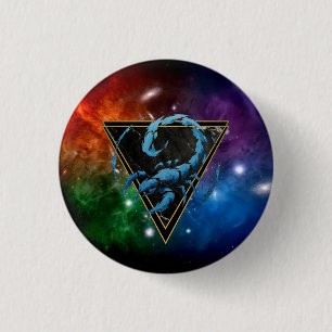Abzeichen Skorpion Tierkreiszeichen Geschenk Astro Button