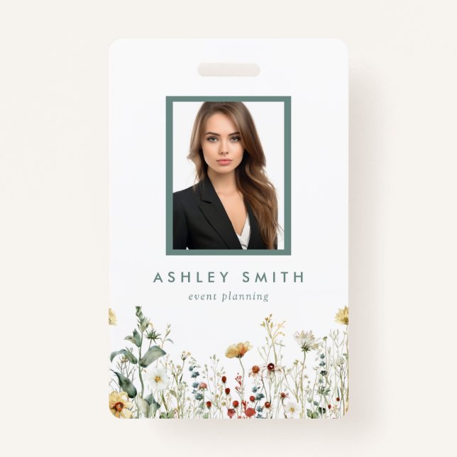 Abzeichen "Summer Wildblume Field ID" Ausweis (Vorderseite)